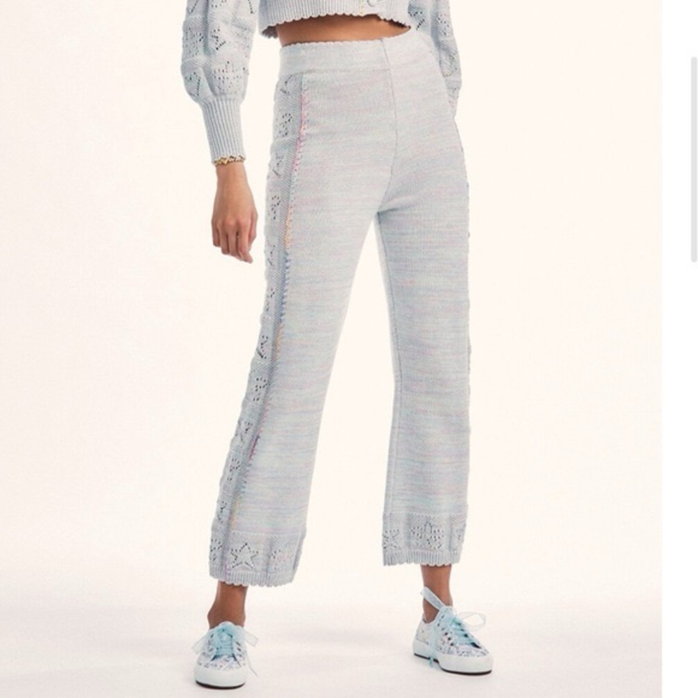 LoveShackFancy Knit Pants